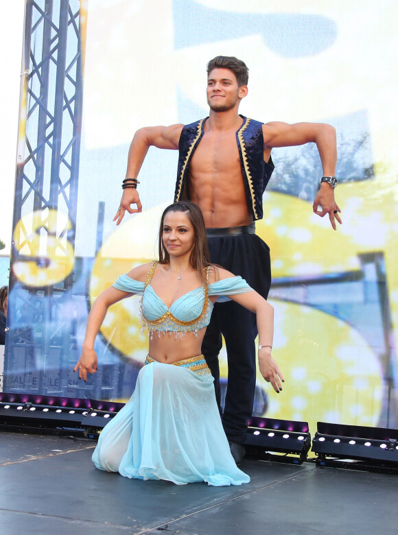 Rayane Bensetti et Denitsa Ikonomova - Spectacle "Danse avec les stars" lors du 55ème Festival de Télévision de Monte-Carlo à Monaco, le 14 juin 2015.
