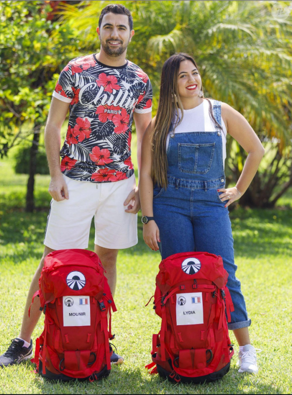 Mounir et Lydia, candidats de "Pékin Express 2019", photo officielle de M6