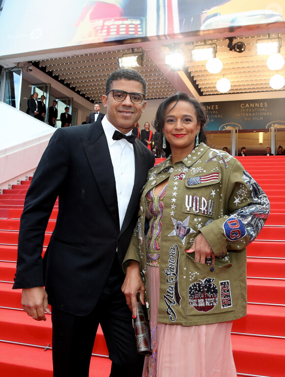 Sindika Dokolo et son épouse Isabel Dos Santos, la fille de l'ancien président de l'Angola, José Eduardo Dos Santos au Festival de Cannes en mai 2018.