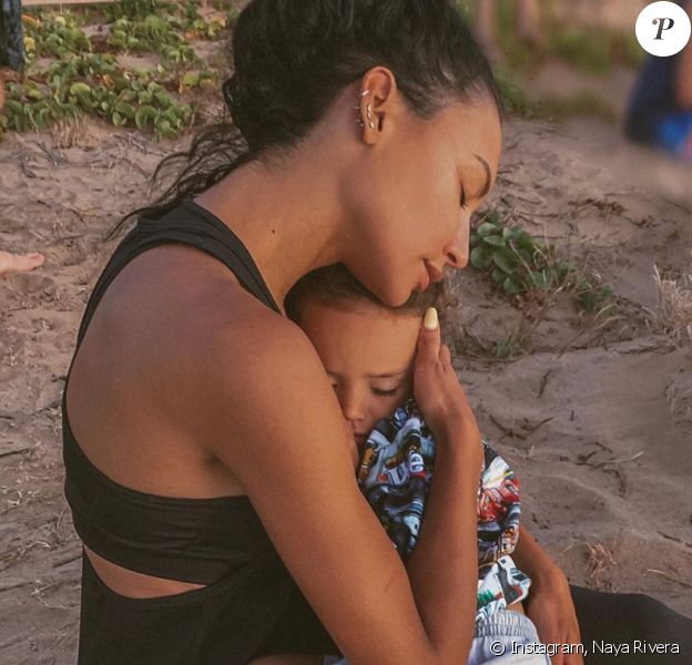 Naya Rivera et son fils Josey.
