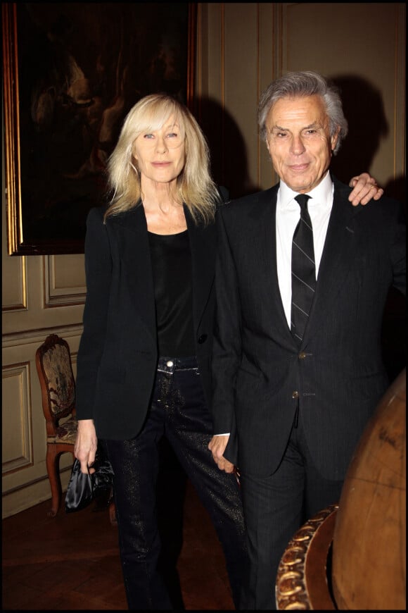 Betty Catroux et son mari François Catroux à Paris