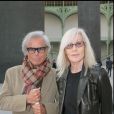 Betty Catroux et son mari François Catroux au Grand Palais à Paris, en mai 2008.