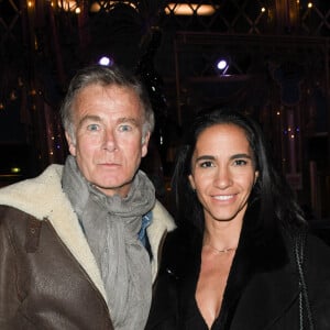 Exclusif - Franck Dubosc et sa femme Danièle - Première du spectacle "Elie Semoun et ses monstres" aux Folies Bergère à Paris le 7 janvier 2020. © Coadic Guirec/Bestimage