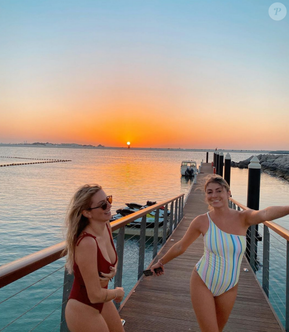 Elsa et Leslie Dasc à Dubaï - Instagram