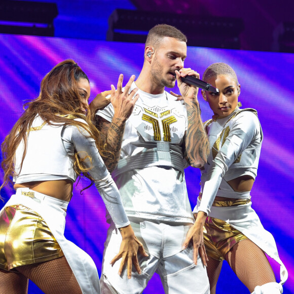 M Pokora en concert au Palais Nikaia à Nice dans le cadre de sa tournée Pyramide Tour © Lionel Urman / Bestimage 