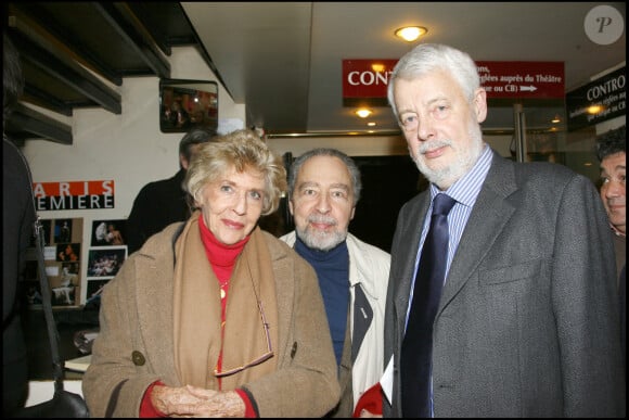 Exclusif - Nelly Kaplan et Stephan Meldegg - Soirée pour le départ de Stephan Meldegg de la direction du Théâtre de la bruyère.