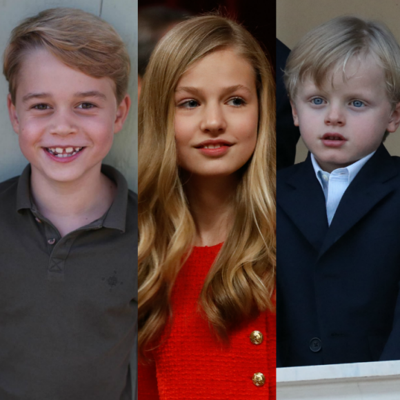 George de Cambridge, Leonor d'Espagne, Jacques de Monaco... Ces futurs rois et reines qui ont bien grandi.