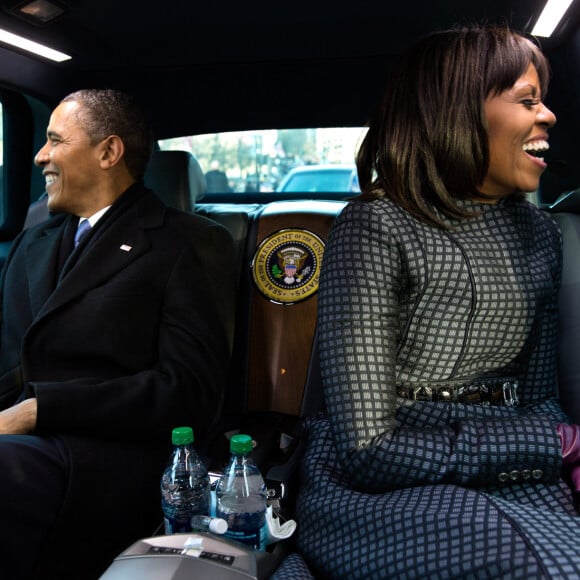 Photo d'archives de Barack et Michelle Obama, 2013.