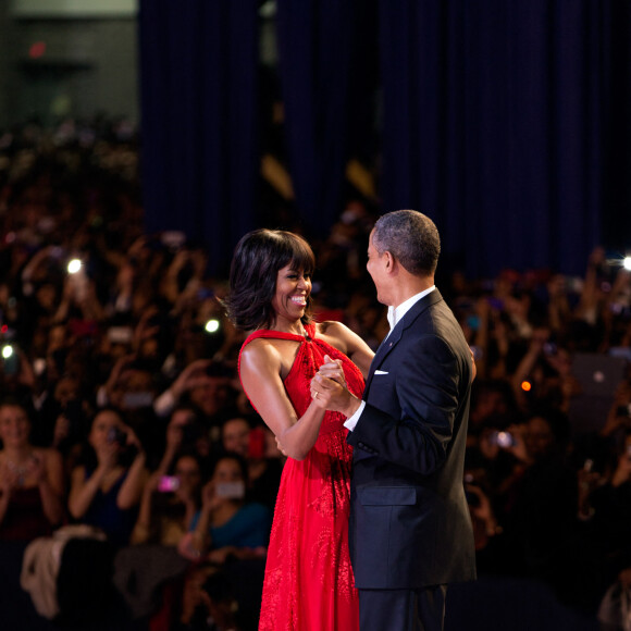 Photo d'archives de Barack et Michelle Obama, 2013.