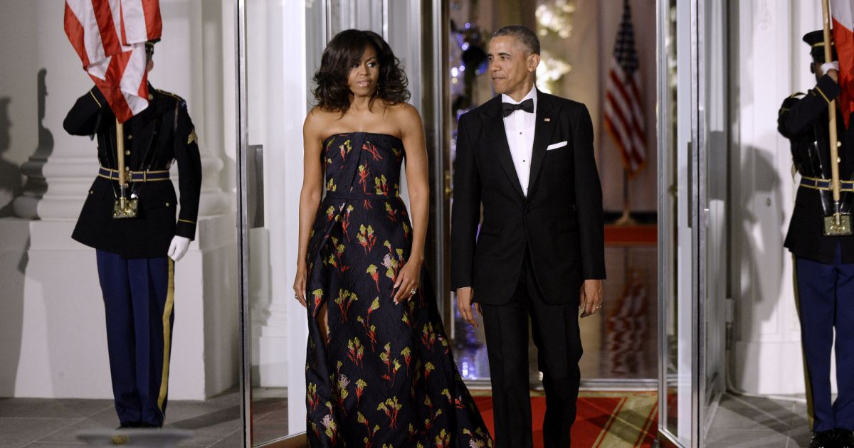 Barack Obama et Michelle Obama à la Maison Blanche - Purepeople