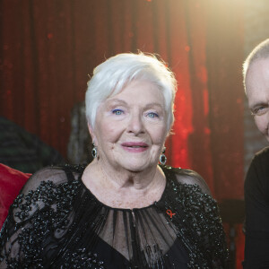 Exclusif - Line Renaud et Jean-Paul Gaultier - Backstage de l'enregistrement de l'émission "100 ans de comédies musicales pour le Sidaction", qui sera diffusée le 2 avril sur France 2. Le 10 mars 2020 © Moreau-Perusseau / Bestimage