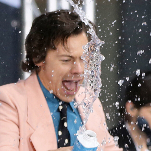 Harry Styles le 26 février 2020 Rockefeller Center à New York City.