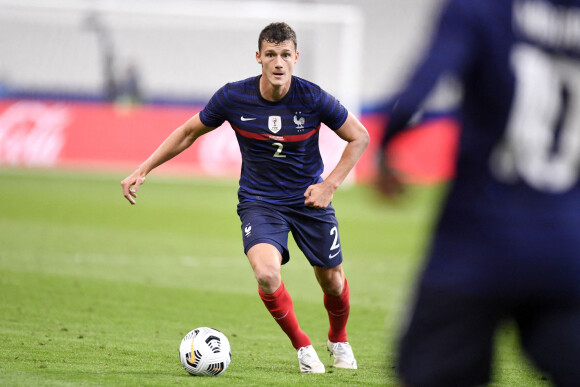 Benjamin Pavard - Match de football France - Ukraine (7-1) au stade de France à Saint-Denis le 7 octobre 2020. © FEP / Panoramic / Bestimage