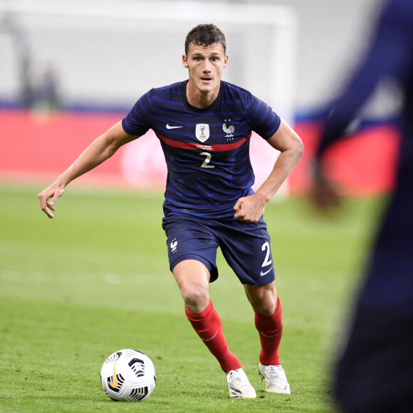 Benjamin Pavard - Match de football France - Ukraine (7-1) au stade de France à Saint-Denis le 7 octobre 2020. © FEP / Panoramic / Bestimage