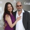 Richard Schiff et sa femme Sheila Kelley à la première de la série 'Genius' au théâtre The Fox à Westwood, le 24 avril 2017 