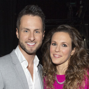 Exclusif - Christian Millette et Laure Pester (Lorie) - Surprises - Backstage de l'enregistrement de l'émission "La Chanson secrète 4", qui sera diffusée le 4 janvier 2020 sur TF1, à Paris. Le 17 décembre 2019 © Gaffiot-Perusseau / Bestimage 