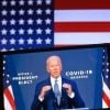 Le président élu des États-Unis, Joe Biden, prend la parole lors d'un point de presse à Wilmington. Le 10 novembre 2020.