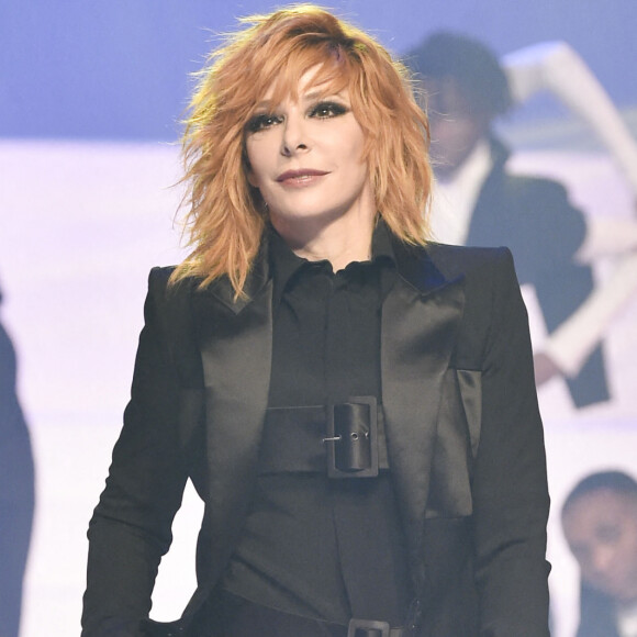 Mylène Farmer - Défilé de mode Haute-Couture printemps-été 2020 "Jean Paul Gaultier" à Paris. Le 22 janvier 2020 