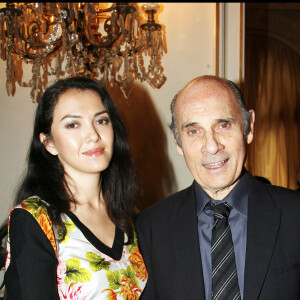 Guy Marchand et sa femme Adelina à Paris en 2008.