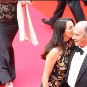 Guy Marchand et sa femme Adelina au Festival de Cannes en 2008.