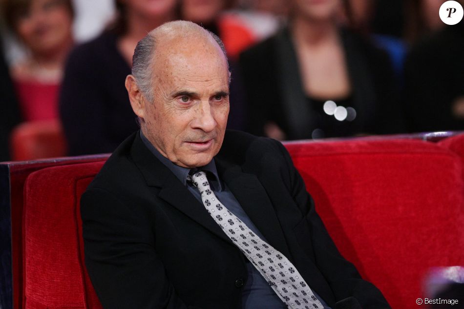 Guy Marchand  Enregistrement de l'émission Vivement Dimanche. Le 30