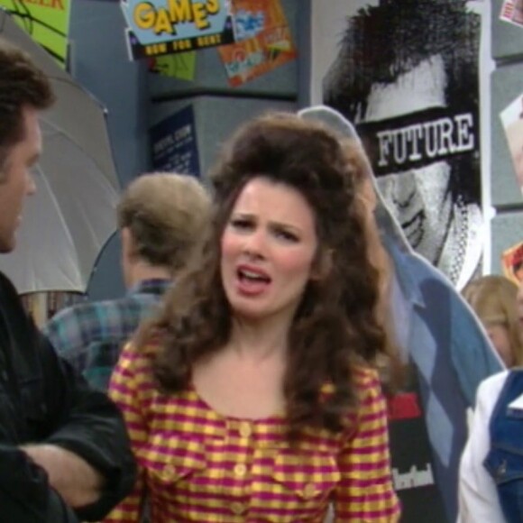 Rachel Chagall, Fran Drescher et Billy Ray Cyrus dans la série "Une nounou d'enfer".