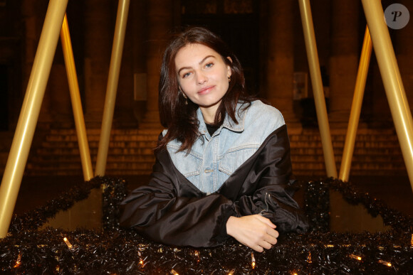 Thylane Blondeau assiste aux illuminations de Noël du Comité du Faubourg Saint-Honoré. Paris, le 19 novembre 2020.