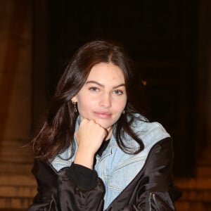 Thylane Blondeau assiste aux illuminations de Noël du Comité du Faubourg Saint-Honoré. Paris, le 19 novembre 2020.