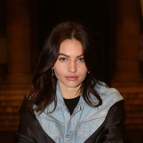 Thylane Blondeau assiste aux illuminations de Noël du Comité du Faubourg Saint-Honoré. Paris, le 19 novembre 2020.