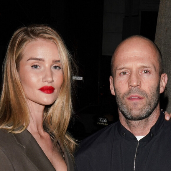 Rosie Huntington-Whiteley, Jason Statham - Kate.Bosworth retrouve Rosie.Huntington Whitleley et Jason.Statham au lancement d'une collection à West Hollywood le 13 février 2020.