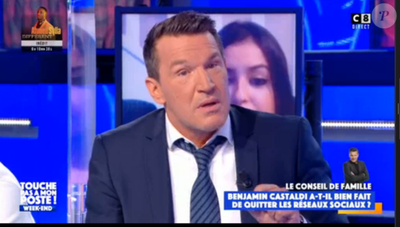 Benjamin Castaldi évoque les menaces de mort que lui et sa famille ont reçu dans "Touche pas à mon poste" - C8, 20 novembre 2020
