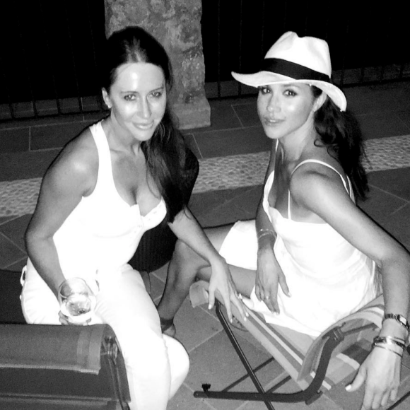 Jessica Mulroney et Meghan Markle en Italie. Août 2016.