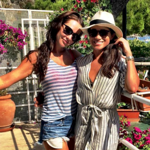 Jessica Mulroney et Meghan Markle en Italie. Août 2016.