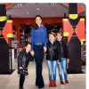 Jessica Mulroney, meilleure amie de Meghan Markle (duchesse de Sussex), avec ses enfants Ivy, Brian et John, photo Instagram du 25 octobre 2018.