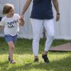 Zara Tindall et Mia Tindall - Zara Tindall participe à la compétition hippique "Whatley Manor Horse Trials" à Gatcombe Park, sous le regard de sa famille, le 15 septembre 2019.