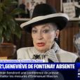 Geneviève de Fontenay évoque le centenaire de Miss France et Sylvie Tellier sur BFMTV