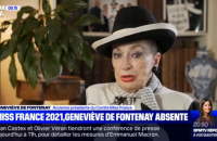 Geneviève de Fontenay évoque le centenaire de Miss France et Sylvie Tellier sur BFMTV
