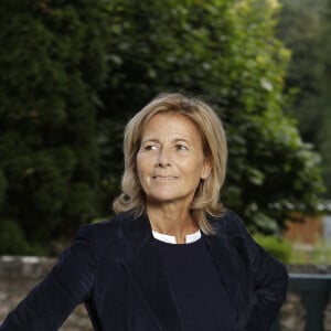 Claire Chazal - "Les écrivains chez Gonzague Saint Bris" - 1ère édition à Chanceaux-près-Loches, le 26 août 2018. © Cédric Perrin/Bestimage