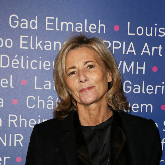 Claire Chazal - Soirée "Heroes for Imagine", une grande vente aux enchères d'oeuvres d'art. © Dominique Jacovides/Bestimage 