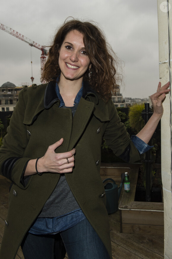 Fanny Agostini - Forum international de la météo et du climat à Paris. Le 23 mars 2018 © Pierre Perusseau / Bestimage