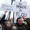 Des milliers de personnes ont manifesté contre la proposition de Loi "Sécurité globale" dans les rues de Paris, entre la Place de la République et la Place de la Bastille. Le 28 novembre 2020 