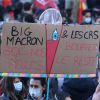 Des milliers de personnes ont manifesté contre la proposition de Loi "Sécurité globale" dans les rues de Paris, entre la Place de la République et la Place de la Bastille. Le 28 novembre 2020 