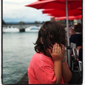 Giuliano, le fils d'Estelle Lefébure, sur Instagram en juillet 2020.