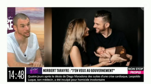 Norbert Tarayre évoque son divorce avec Amandine dans "L'Instant de Luxe" sur Non Stop People, 30 novembre 2020