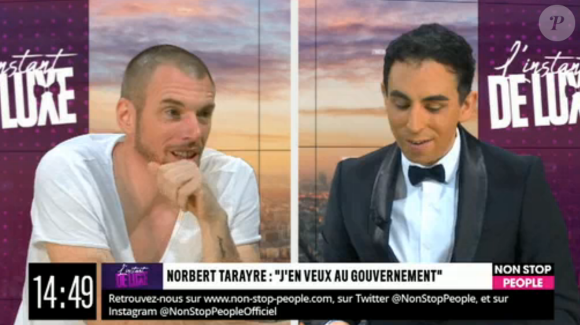 Norbert Tarayre évoque son divorce avec Amandine dans "L'Instant de Luxe" sur Non Stop People, 30 novembre 2020