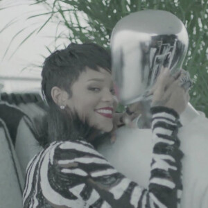 Rihanna et Asap Rocky dans le clip "Fashion Killa" en 2013.