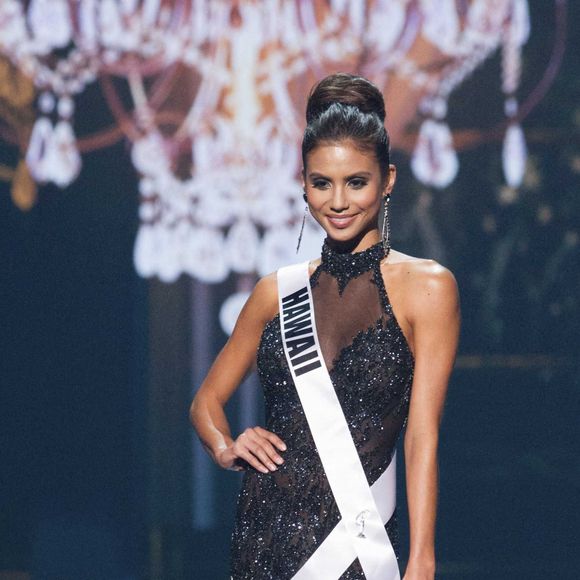 Moani Hara - Les candidates américaines pour la prochaine élection de Miss Univers, à Bâton-Rouge le 4 juin 2014. 