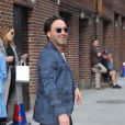 Johnny Galecki arrive à l'émission "The Late Show With Stephen Colbert" à New York, le 16 mai 2019.