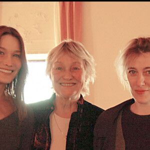 Marisa Bruni-Tedeschi et ses filles, Carla Bruni et Valeria Bruni-Tedeschi à Venise en 2009.