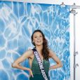 Gwenegann Saillard, Miss Champagne-Ardenne, en bikini pour l'élection de Miss France 2021.